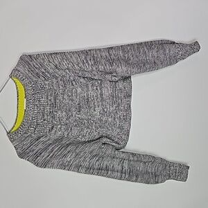 Ardene large gray cropped sweater